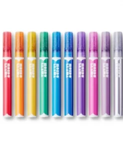 10ct Glitter Paint Markers Bullet Tip - Mondo Llama™
