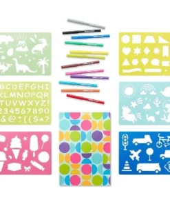 20pc Super Sketches Stencil Set - Mondo Llama™
