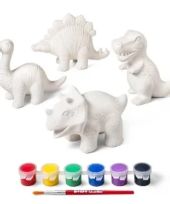 Paint-Your-Own Ceramic Dinosaurs Kit - Mondo Llama™