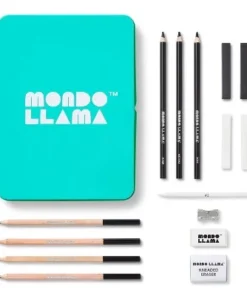 15pc Charcoal Drawing Set - Mondo Llama™