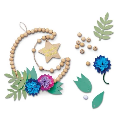 Make-Your-Own Ramadan Beaded Moon Wreath Kit - Mondo Llama™ - Image 3