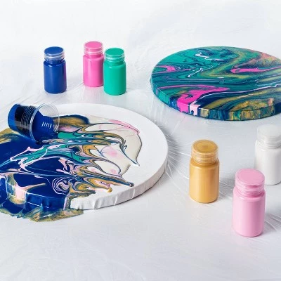 6ct Pre-Mixed Pouring Paints - Mondo Llama™ - Image 3