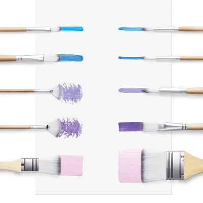 24pc Artist Paintbrush Set - Mondo Llama™ - Image 4