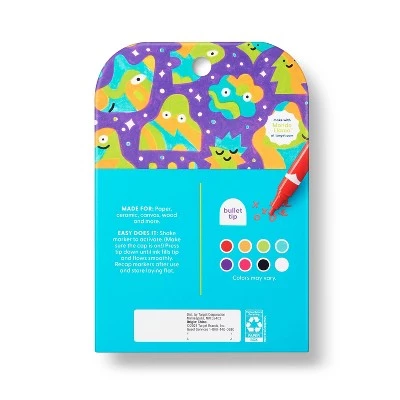 8ct Paint Markers Bullet Tip Classic Colors - Mondo Llama™ - Image 2