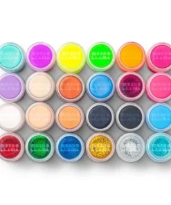 24ct Acrylic Paint Set Metallic/Neon/Glitter - Mondo Llama™