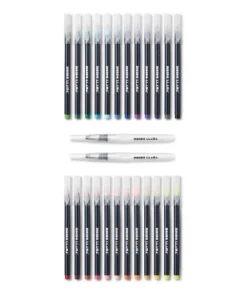 26pc Watercolor Brush Pens and Blending Brushes - Mondo Llama™