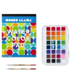 35pc Watercolor Paint Set - Mondo Llama™